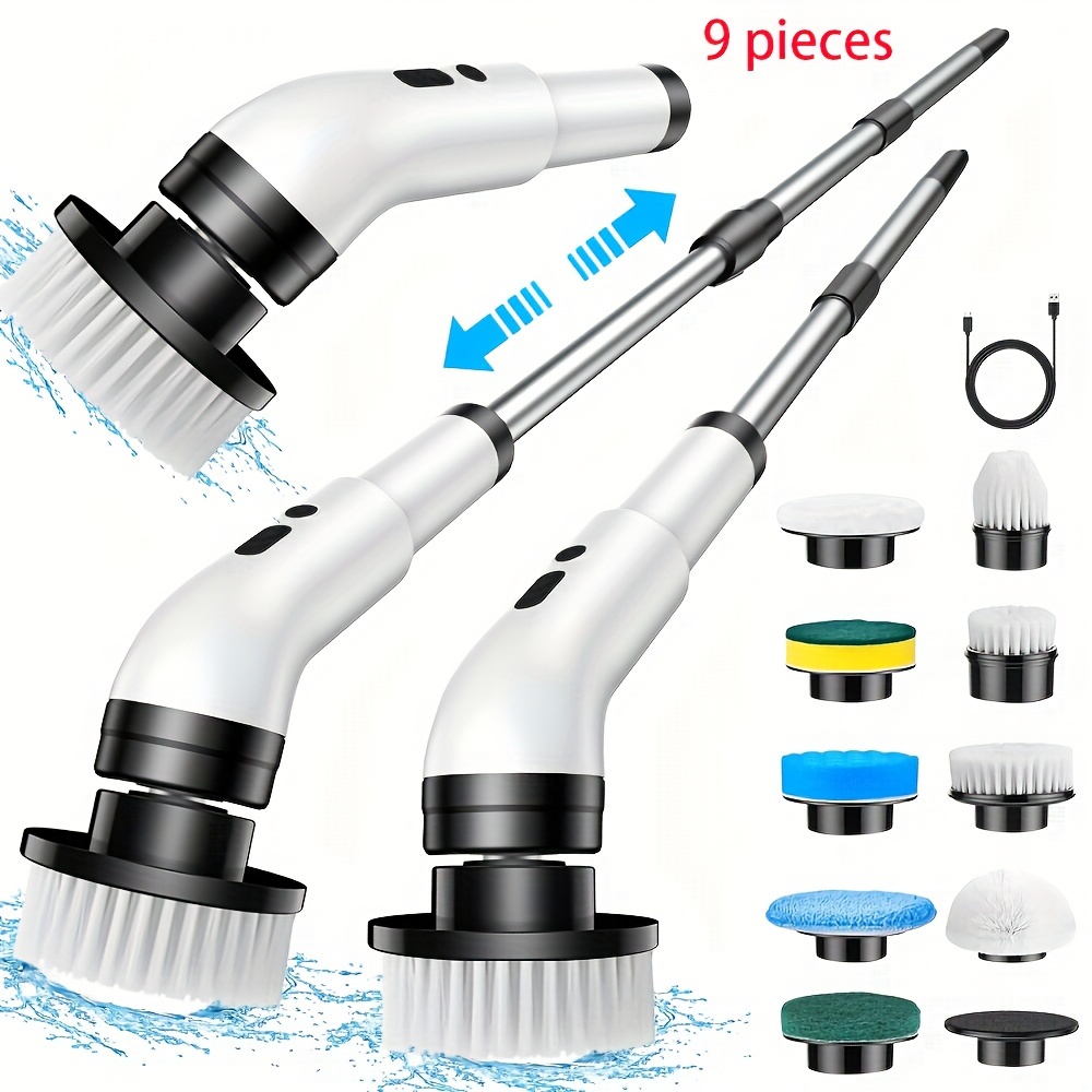Escova Elétrica de Limpeza Rotativa